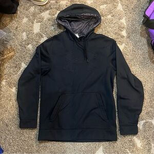 Under Armour Black and Gray Striped Jacket